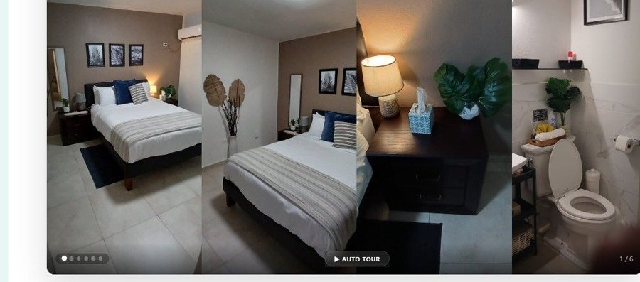 Unit 8 bedroom bathroom and living area